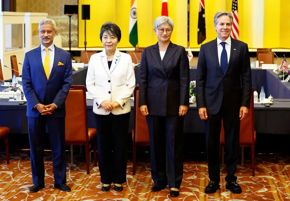 Ministros de exteriores del Quad condenan acciones peligrosas en el Mar de China Meridional